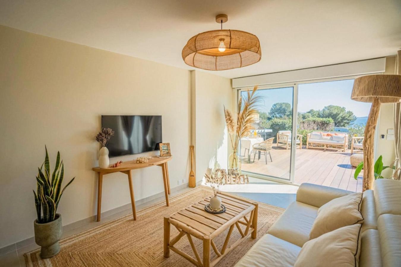 Logement Vue Mer Splendide - Situe A 50 Metres Du Bord De Mer Et 2 Minutes Des Plages - Bandolina Exteriér fotografie